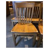 Solid Wooden Chairs - Set of 5