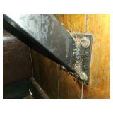 Restaurant Wall-Mounted Square Table with Terracotta Tile Top