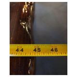 Large 9Ft Dark Wood Farm Table