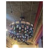 Industrial Beer Bottle Chandelier Light Fixture