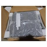 Reading Pillow for Gaming with Ergonomic Arm Rests, Wooden Lap Desk for Laptop, Support Pillow with Side Pockets for Reading, Writing, Working, Gaming on Bed, Couch or Floor (Gray, Large)