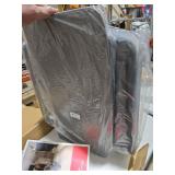 Reading Pillow for Gaming with Ergonomic Arm Rests, Wooden Lap Desk for Laptop, Support Pillow with Side Pockets for Reading, Writing, Working, Gaming on Bed, Couch or Floor (Gray, Large)