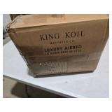 King Koil Luxury Twin Air Mattress with Built in Pump  20" Double High Twin Size Premium Airbed  Inflatable Blow Up Mattress  Waterproof