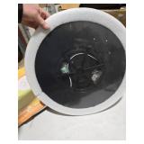 20 Inch LED Flush Mount Ceiling Light, 40W, 4350LM, 3000K/4000K/6000K CCT Selectable Super Slim Round Flat Panel Light for Living Room, Bedroom, Kitchen, Black