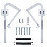 55-2 Attic Ladder Hinge Arms with High-Tension Springs -Suitable for Werner Attic Ladders Manufactured After 2010, Compatible with Werner WU2210, W2208, W2210 Models - Durable Steel Construction