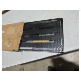 Pipishell Bamboo Shoe Rack Bench, 3 Tier Sturdy Shoe Organizer, Storage Shoe Shelf, Holds up to 300lbs for Entryway Bedroom Living Room Balcony, Black