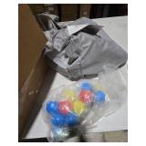 Baby Playpen with Mat 50x50 Inch, Playpen with Colorful Ball for Babies and Toddlers, Baby Play Pen Pin Indoor Play Fence (Mat and Ball Included)