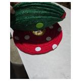 16 \"Dx18 H Christmas Ornament Lights, 2 Pack Outdoor Christmas Decorations with 100 LED Lights, Waterproof Hanging Christmas Balls for Indoor Outdoor Yard Patio