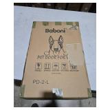 Baboni Pet Door for Wall,3-Flap,Steel Frame and Telescoping Tunnel, Aluminum Lock, Double Flap Dog Door and Cat Door, Strong and Durable (Pets Up to 100 Lb) -Large