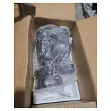 Aquastrong Sewage Grinder Pump, Cast Iron Effluent Pump, Auto Float Switch for Basement Sump Basin and Sewage Well, Black, 2 inch Discharge(115V 1HP 4300GPH Grinder)