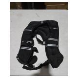 Weighted Vest for Women & Men with Reflective Stripe and Adjustable Buckle, Comfortable & Durable Rucking Vest for Walking, Running & Strength Training