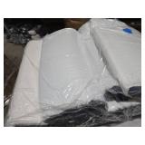 6PCS Wedge Pillow Set for After Surgery, Bed Wedge Pillow Post Surgery, Bed Pillows for Sitting Up, Sleeping, Acid Relux, Memory Foam Back Pillow, Beds Wedges & Body Positioners, White/Grey