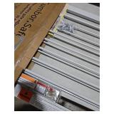 Cumbor 29.7-46\" Baby Gate for Stairs, Toddler Safety Essentials for The House, Auto Close Dog Gate for Doorways, Mom