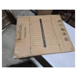 InnoTruth 29.5 - 40.75" Baby Gate for Stairs, 30\" Tall Dog Gates for Doorways & Hallways, Safety Gate for Kids & Pets, Pressure-Mounted Walk-Through with Dual Lock & 2-Way Swing, White