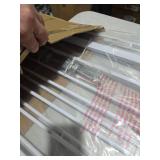 InnoTruth 29.5 - 40.75" Baby Gate for Stairs, 30\" Tall Dog Gates for Doorways & Hallways, Safety Gate for Kids & Pets, Pressure-Mounted Walk-Through with Dual Lock & 2-Way Swing, White