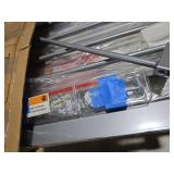 Cumbor 29.7-46\" Baby Gate for Stairs, Gifts for Mom-Auto Close Dog Gate for The House, Easy Install Pressure Mounted Pet Gates for Doorways, Easy Walk Thru Wide Safety Gate for Dog, Gray