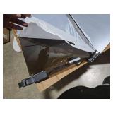 Club Car Precedent Windshield,Golf Cart Windshield for Precedent/Tempo/Onward (2004-Up) Heavy Duty Hinges, Foldable, Anti-UV & Impact Resistant, 5MM Thick PC Material, 37.6\"W X 33.2\"H (tinted