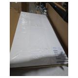 Art3d 10-Pack Smooth Drop Ceiling Tile 2ft x 4ft - Fire-Rated, Waterproof, Reusable - Premium PVC, No Sag and Breakage - Cover 80 Sq. Ft, White