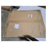 Stainless Steel Backsplash for Stove 24\"x30\" Stove Backsplash Protector for Wall Metal Range Splash for Kitchen Wall with Screw Included 0.0276\" Thick)