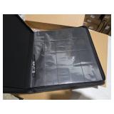 Premium 2000 Pocket Card Binder - 20 Pocket Trading Card Binder with Sleeves Fits 2000 Cards, Ringless Card Album for TCG - Model A Classic Black