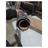 VViViD+ Premium Charcoal Grey Satin Semi-Gloss Adhesive Vinyl Wrap Roll (3ft by 5ft)