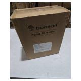 Bonsaii 12-Sheet Cross Cut Paper Shredder, 5.5 Gal Home Office Heavy Duty Shredder for Paper, Credit Card, Mail, Staples, with Transparent Window, High Security Level P-4 (C275-A)