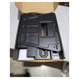 Perlegear Universal Swivel TV Stand Base for 32-70 inch TVs, Height Adjustable Table Top TV Stand Mount with Tilt, Tempered Glass Base, Holds up to 88 lbs