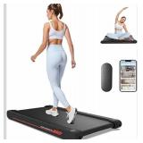 Walking Pad Treadmill with APP,3 in 1 Portable Under Desk Treadmill,Walking Vibration Pad with Remote Control