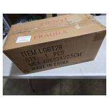 Tiffany Lamp Stained Glass Desk Reading Bedside Light, Metal Leaf Table Lamp Base 5X6X17 Inches Decor Small Space Bedside Bedroom Home Office (Red Flowers Style)