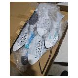 edaknez Coastal Metal Fish Wall Decor, Large Nautical Wall Art, School of Fish Wall Sculpture, for Living Room, Bedroom Beach or Ocean Decor (C 50 inch x 21 inch)