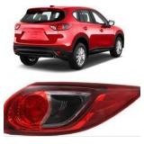 Outer Tail Light Fit for 2013 2014 2015 2016 Mazda CX-5, Halogen Tail Lamp Assembly Replacement Left Driver Right Passenger Side Taillight KD3351160C MA2804111 (Right Passenger Side)