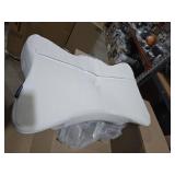 DONAMA Cervical Pillow for Neck and Shoulder,Contour Memory Foam Pillow,Ergonomic Neck Support Pillow for Side Back Stomach Sleepers with Pillowcase