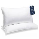 Beckham Hotel Collection Bed Pillows King Size Set of 2 - Down Alternative Pillow for Back, Stomach or Side Sleepers
