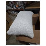 Coop Home Goods Original Adjustable Pillow, Queen Size Bed Pillows for Sleeping, Cross Cut Memory Foam Pillows - Medium Firm Back, Stomach and Side Sleeper Pillow, CertiPUR-US/GREENGUARD Gold