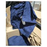 HORIMOTE HOME 100% Cotton Quilt Set Queen Size, Navy Blue Pre-Washed 3-Piece Bedspread Coverlet Set, Cozy Lightweight Stitching Bedding Cover with 2 Shams in Geometric Pattern for All Season