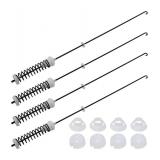 ALLOY UPGRADED W10780045 WTW4816FW2 NTW4516FW2 NTW4605EW0 NTW4516FW1 WTW4800BQ1 Washer Suspension Rods Kit 4 Pcs by Beaquicy-Washer Parts for Whirlpool Kenmore Suspension Rods RTW4516FW1,11020102310