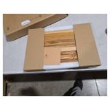 3 Pack Teak Wood Cutting Board Set for Kitchen Charcuterie Board Serving Heavy Duty Non Toxic Slip Over Sink Solid Thick Haus Wooden Chopping Board Large Big Small Meat Best Kitchen Essential Gift