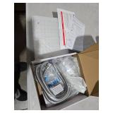 NearMoon Filtered Shower Head, High Pressure 8" Square, 5 settings Handheld Rain Shower Filter Combo with Self-adhesive Holder/1.5M Hose -1 Replaceable Filter Cartridge (Chrome Finish)