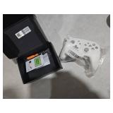 eXtremeRate White Octagonal Gated Sticks Faceplate Backplate Handles Cover, DIY Replacement Hand Grip Housing Shell for Nintendo Switch Pro Controller- Controller NOT Included