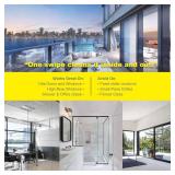 MEETMISS Double-Sided Magnetic Window Cleaner | Adjustable Glass Wiper & Brush Tool for High-Rise Double/Single Glazed Windows, Fits 0.2-1.1" Thickness