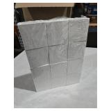 WRINGKIT 24 Pack White Cardboard Jewelry Gift Boxes Bulk, Square Jewelry Gift Boxes 3.5x3.5x1.2 Inch, Jewelries Packing Box with Lids Foam Cushion for Necklace Earring Bracelet Ring Display Storage