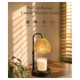 Nacial Candle Warmer Lamp with Timer Dimmable, Valentines Day Gifts for Her Women Wife Mom Girlfriend Birthday Gifts House Warming Home Decor, Boho Electric Candle Wax Warmer Lamp-Sleek Metal Base