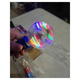 ArtCreativity 7.5 Inch Light Up Magic Ball Toy Wands for Kids, Set of 2, Flashing LED Wands for Boys and Girls, Thrilling Spinning Light Show, Batteries Included, Fun Gift or Birthday Party Favor