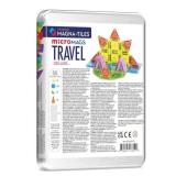 Magna-Tiles microMAGS Travel Set Deluxe 55-Piece Magnetic Construction Set, The Original Magnetic Building Brand