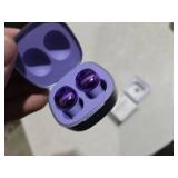 ELOVEN Wireless Earbuds Deep Bass Stereo Sound Bluetooth Earbuds 120H True Wireless Headphones with Ear Caps (S/M/L) for Samsung S26/S25/S24/S23/S22 Ultra Z Flip 5/4/3/Fold 5/4 iPhone 17/16/15 Purple