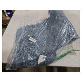 OLANLY Dog Door Mat for Muddy Paws 44x24, Absorbs Moisture and Dirt, Absorbent Non-Slip Washable Doormat, Quick Dry Chenille Mud Mat for Dogs, Entry Indoor Entryway Carpet for Inside Floor, Airy Blue