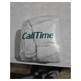 CaliTime Throw Pillow Covers Decorative 26 X 26 Inches Pack of 2 Cozy Chenille Cushion Cases for Couch Sofa Bed Living Room Home Moonbeam Gray