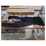 Tenabell Sparkly Sequin Jumpsuit Halter Neck Backless Sequin Overalls Glitter Pants Medium