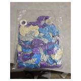 Snowflake Balloon Garland Arch Kit, 144 Pcs Purple Blue Silver White Balloons With Foil Snowflake Star Balloons, for Winter Wonderland, Princess Birthday, Baby Shower, Christmas Decor