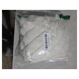 decorUhome Cozy Faux Fur Spring Throw Pillow Covers 18x18 Set of 2 Decorative Soft Plush Striped Modern Farmhouse Boho Couch Pillow Cases with Velvet Back for Sofa Bed Living Room, Cream White